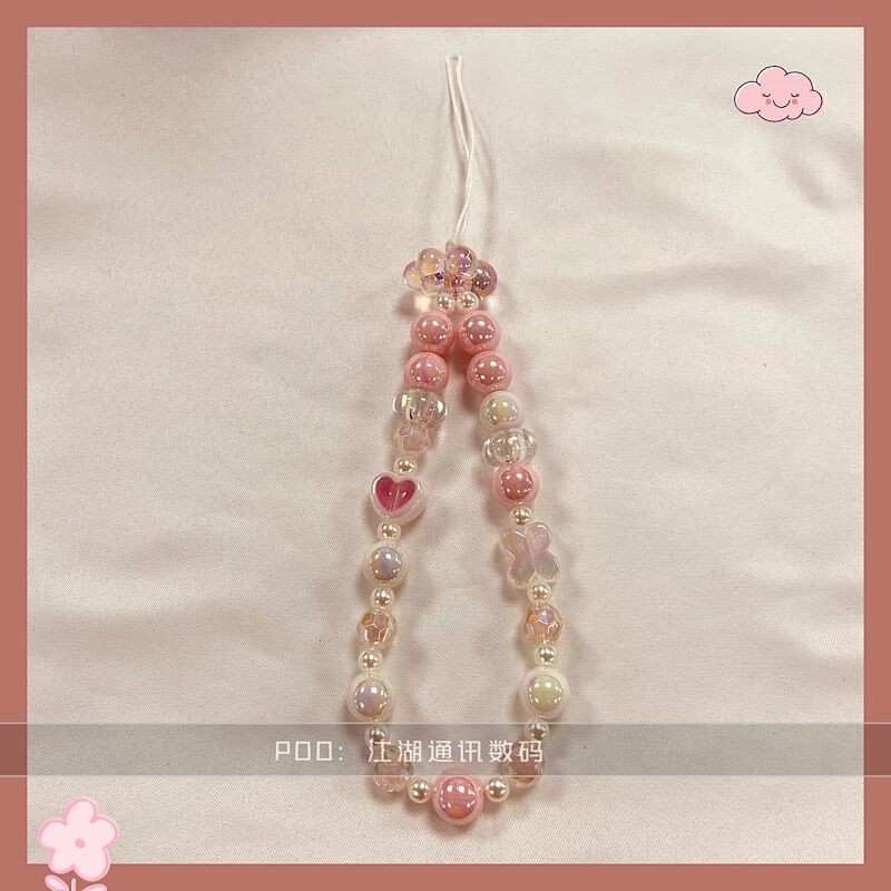 Phụ kiện handmade phong cách niche girl: vỏ điện thoại, tai nghe, dây chống mất, túi máy ảnh, dây chuyền đa năng