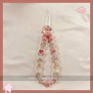 Phụ kiện handmade phong cách niche girl: vỏ điện thoại, tai nghe, dây chống mất, túi máy ảnh, dây chuyền đa năng