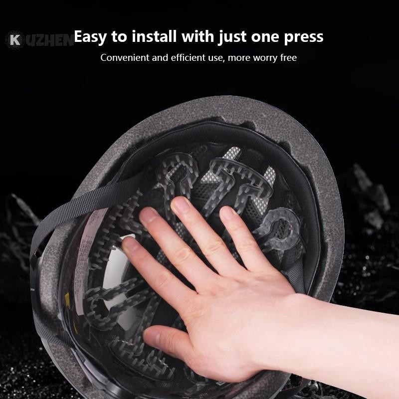 Kuzhen Mũ Bảo Hiểm Linh Hoạt Chống Biến Dạng Bên Trong Silicone Pad Thông Gió Mũ Bảo Hiểm Lót Miếng Lót Mũ Bảo Hiểm Đệm Xe Máy Xe Đạp Mũ Bảo Hiểm Phụ Kiện HOT