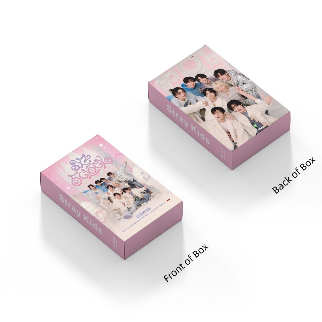 Linxx 55 Chiếc Stray Kids 5Clock Album Lomo Card Kpop Photocards Bưu Thiếp Series