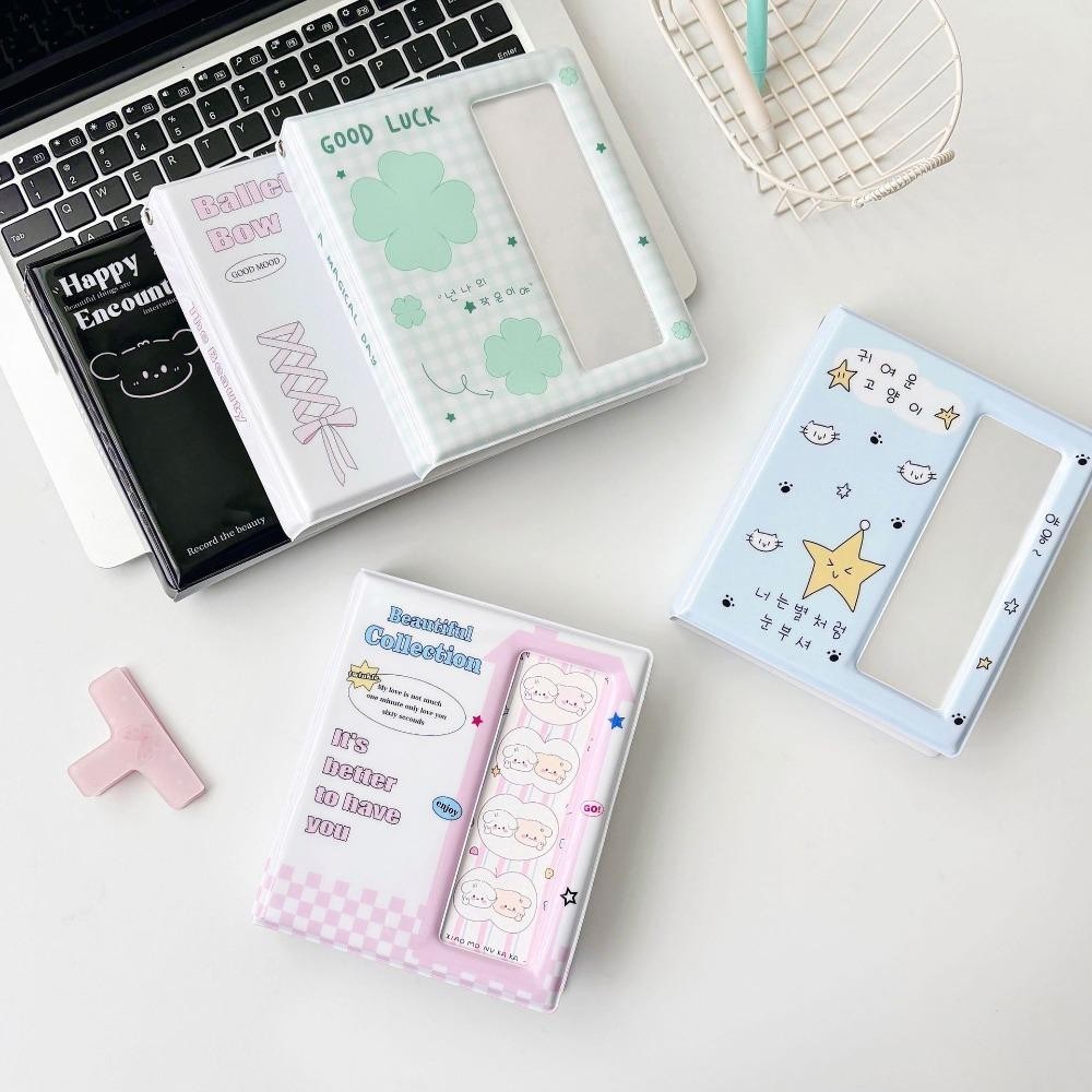 Album Ảnh HOBBYIN, Hộp Đựng Ảnh PVC Photocard, Bộ Sưu Tập Photocard Sách Dung Tích Lớn 60 Túi Thẻ Thần Tượng Thu Thập Sách Quà Tặng Sáng Tạo
