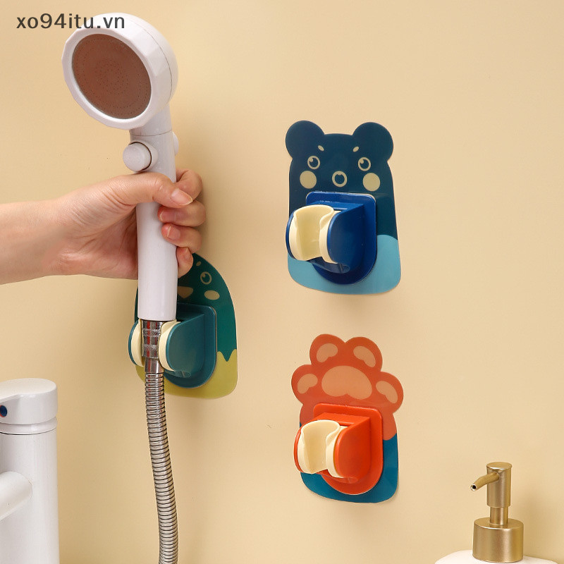 Xoitu Giá đỡ vòi hoa sen không thủng Giá đỡ vòi phun nước Cố định Đối tượng có thể điều chỉnh Bồn tắm trẻ em Đế tắm VN