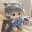 【Bingo】Búp bê cotton 20 cm dễ thương, búp bê hình người có tóc [quà tặng ngẫu nhiên 1 váy] búp bê hóa trang có xương, quà sinh nhật（0133）