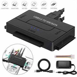 3IN1 USB to IDE SATA For Zilkee Ultra Recovery Converter Adapter Sets UK Plug