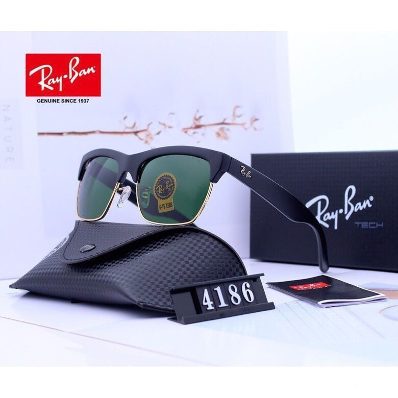 Kính râm rayban Ray/Class Kính râm mới Kính râm phân cực HD Rb4186 Kính ...