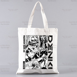 2024 Anime Thời Trang My Hero Giới Học Thuật Túi Đeo Vai Vải Tote Eco Todoroki Bakugou Deku Túi Mua Sắm Vải Tote Túi Đựng Tay Thường Ngày Sử Dụng Hàng Ngày