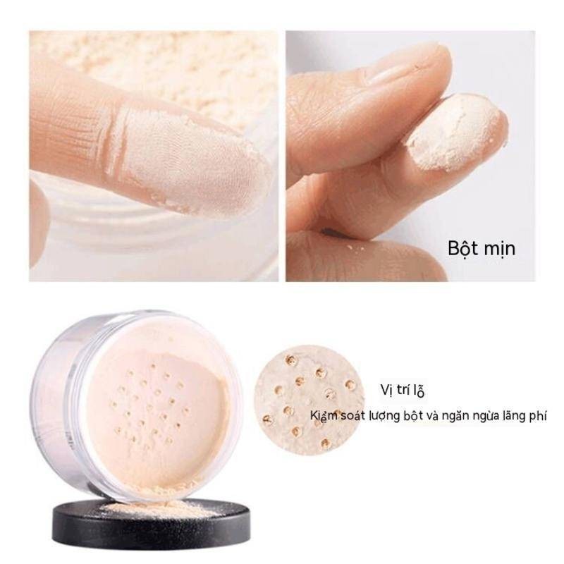 ArtmissLoosePowderChốngThấmNướcKiểmSoátDầuCốĐịnhBộtLâuDàiKhôngTháoRờiBộtời Bột Tinh Tế Bột Ngủ Tốt