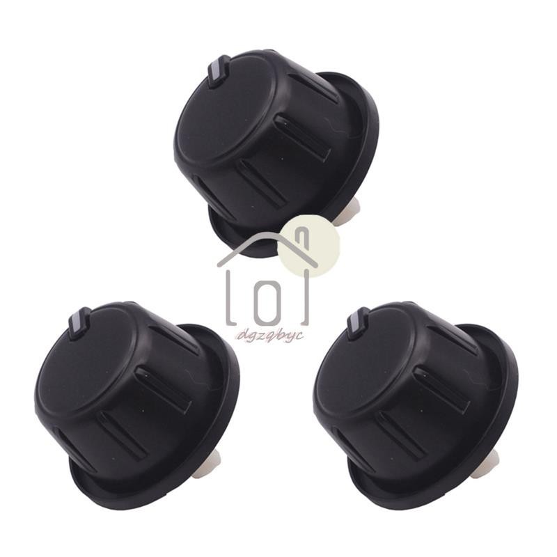 [Dgzqbyc] 3 Phụ kiện thay thế núm điều khiển điều hòa không khí cho Toyota Hilux Vigo Champ, Fortuner, Innova 2012 - 2015