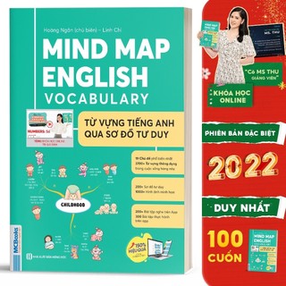 Sách - Combo Mindmap English Vocabulary và Mindmap English Grammar - PHIÊN BẢN ĐẶC BIỆT 2022 - Kèm khóa học chi tiết