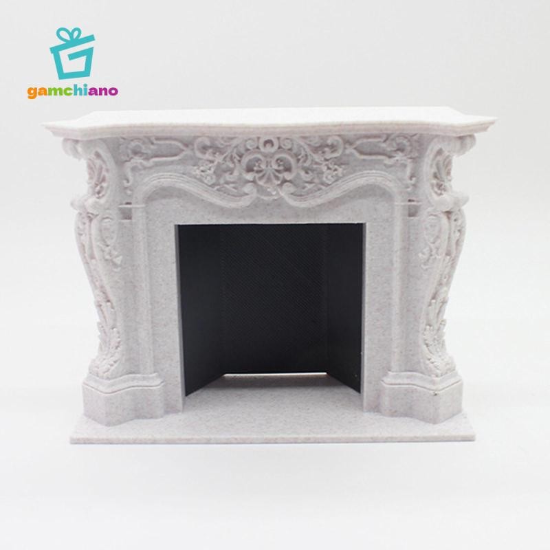 Gamchiano 1: 12 Nhà Búp Bê Thu Nhỏ Lò Sưởi Đạo Cụ Ảnh DIY Phụ Kiện Thu Nhỏ Đồ Nội Thất Cho Mô Hình DIY Đồ Nội Thất Quà Tặng Thủ Công