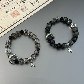 Pcwkkef Phong Cách Trung Hoa Núi Ma Chi Tiêu Đính Hạt Vòng Tay Nữ Ánh Sáng Sang Trọng Cao Cấp Cảm Giác Vintage Cá Tính Tay Trang Sức Quà Tặng Mới