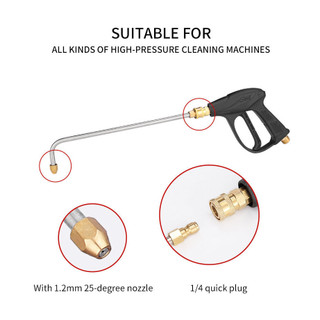 Phụ Kiện Chuyên Dụng BDGF 2555°/90°, Đầu Súng Phun Nước Áp Suất Cao Hình Chữ U 1/4", Chất Lượng Cao, Giá Tốt, Free Ship
