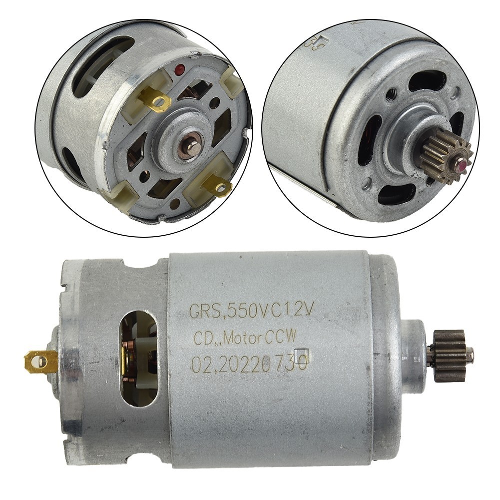 Động Cơ Bánh Răng 12V 13 Răng RS-550VC-8518 Cho GSR12V-15 3601H68102 ...