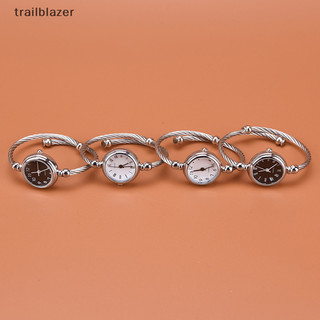 Trailblazer 1 chiếc vòng tay bạc đồng hồ nữ thời trang vòng tay thạch anh đồng hồ học sinh đồng hồ mới