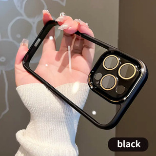 Ốp điện thoại trong suốt chất lượng cao cho iPhone15 Pro Max 14 13 12 11 Pro Max 14 15 Plus Vỏ máy ảnh chống sốc có bảo vệ ống kính Ốp lưng cứng acrylic