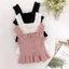 KANGN Dây Đeo Áo Vest, Dệt Kim Áo Khoác Ngoài Áo Vest, Bán Chạy Gợi Cảm Không Tay Thoáng Khí Tank Top Lady