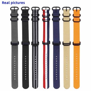 18mm 20mm 22mm NATO Dây đeo đồng hồ Nylon Dây đeo đồng hồ ZULU Dây đeo vải cho nam cổ điển DW Dây đeo đồng hồ vải dệt phong cách quân sự Dây đeo cổ tay Dây đeo cổ tay Khóa màu đen