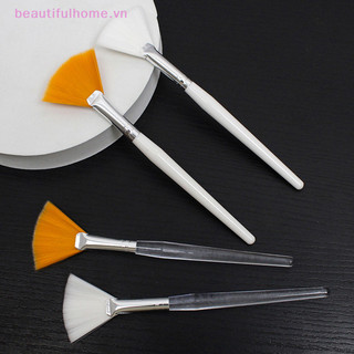 [Beautifulhome] Bộ bàn chải mặt nạ 4 chiếc Bao gồm quạt mềm Bàn chải bôi axit Dụng cụ trang điểm cho mặt nạ lông mi Kem hỗn hợp [làm đẹp]