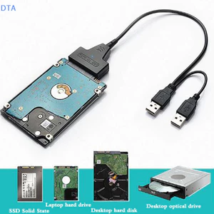 Cáp SATA DTA Cho Laptop SSD 2.5 Inch Để Bàn HDD Ổ Cứng Ngoài USB 3.0 PO