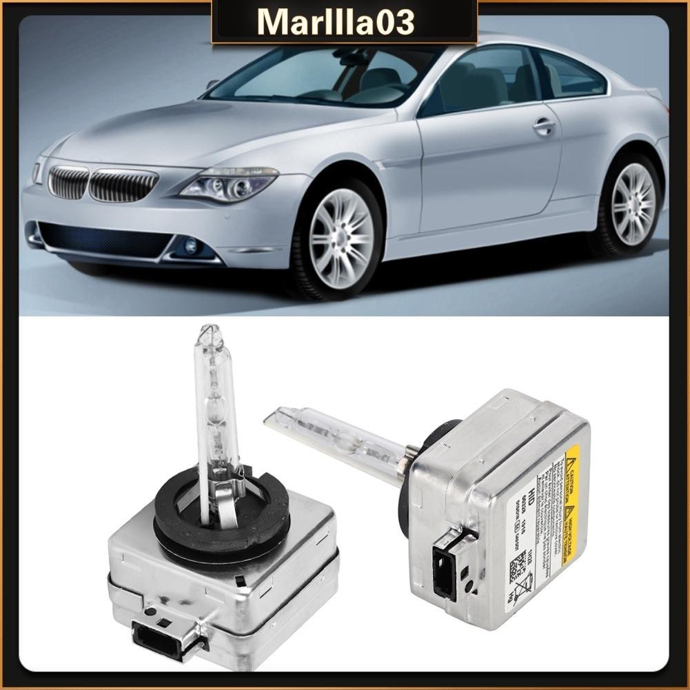 Kit 2 Ampoules Xenon D1S 35W 6000K - Phare Auto Blanc Lumière Intense - Compatible 12V/24V
