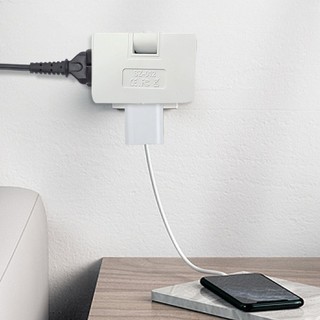 Điện Đa Cửa Ra Xoay 180 Độ Ổ Cắm Tường Mở Rộng Tập Tường Cắm An Toàn Cắm Adapter Điện shopidaevn