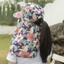 Mũ chống nắng IAPPORTUNIA, Mũ hái trà chống tia cực tím bảo vệ cổ, Vành rộng thời trang thoáng khí có nắp che nắng ngoài trời