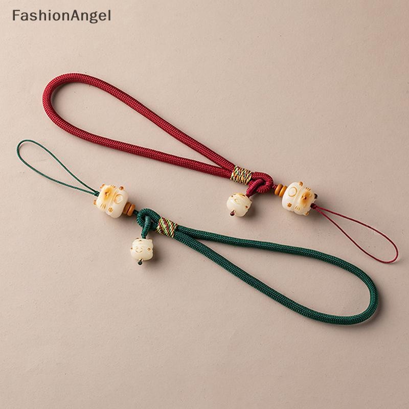FashionAngel Hoạt Hình Dễ Thương Bồ Đề May Mắn Dây Điện Thoại Ốp Lưng Điện Thoại Đa Năng Chống Mất Dây Điện Thoại Dây Đeo Cổ Tay Ngắn VN