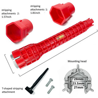 Cờ Lê Đa Năng Voktta 8 Trong 1, Sửa Vòi Nước Bồn Rửa, Dụng Cụ Lắp Đặt & Sửa Chữa, Chất Lượng Cao, Giá Tốt, Free Ship