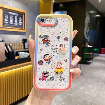 Ốp lưng iPhone 7 iPhone 8 Ốp lưng iPhone se 2020 Ốp iPhone se 2022 Và ‌Ốp lưng búp bê hình ba chiều Vỏ điện thoại mềm dễ thương XX-TYGZ