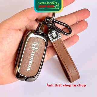 Bọc chìa khóa Honda City, Ốp chìa khóa Honda HRV, BRV, CRV , Bao da chìa khóa Civic Accord cao cấp