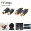YYlingx Đầu Nối rca 2 Đầu Cái Sang av Cái Cho video / video