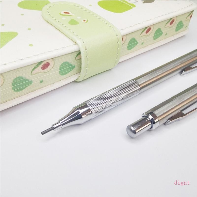 DY Cơ Bút Chì Kim Loại Tranh Bút Chì Tự Động Có Chì Để Viết Vẽ Chữ Ký 0 3 0 5 0 7 0 9 1 3 2 0 3