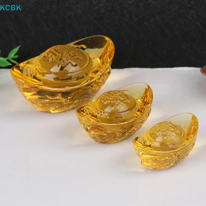 Thỏi họa tiết rồng Yuan Bảo phong cách Trung Quốc Trang trí nhà may mắn [BK]
