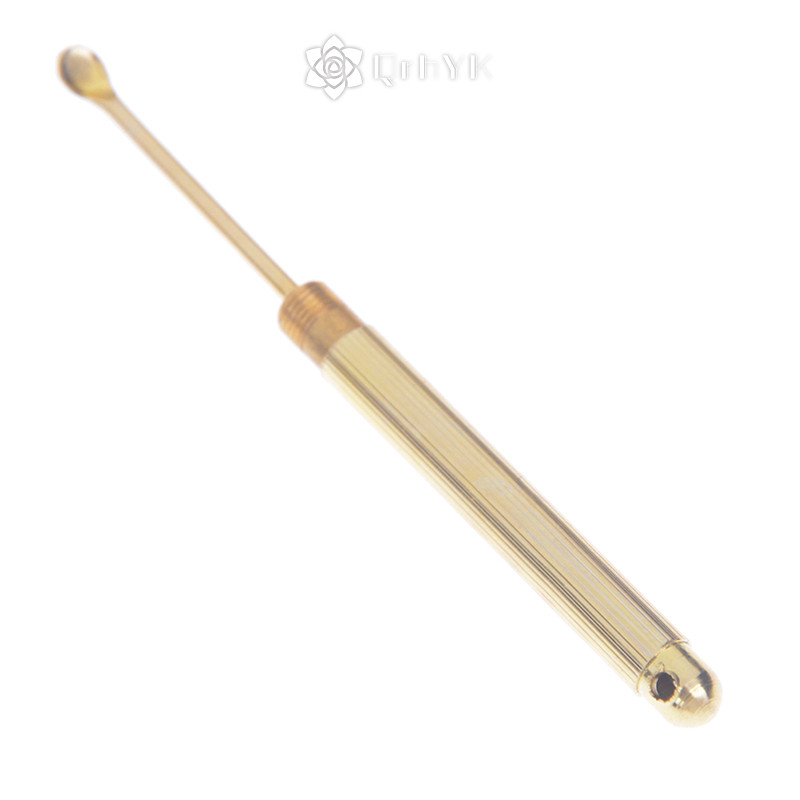 Qrhyk Loại Gấp Bông Tai Vàng Làm Sạch Sáp Tai Dụng Cụ Loại Bỏ Thìa Tai Kèm Mới