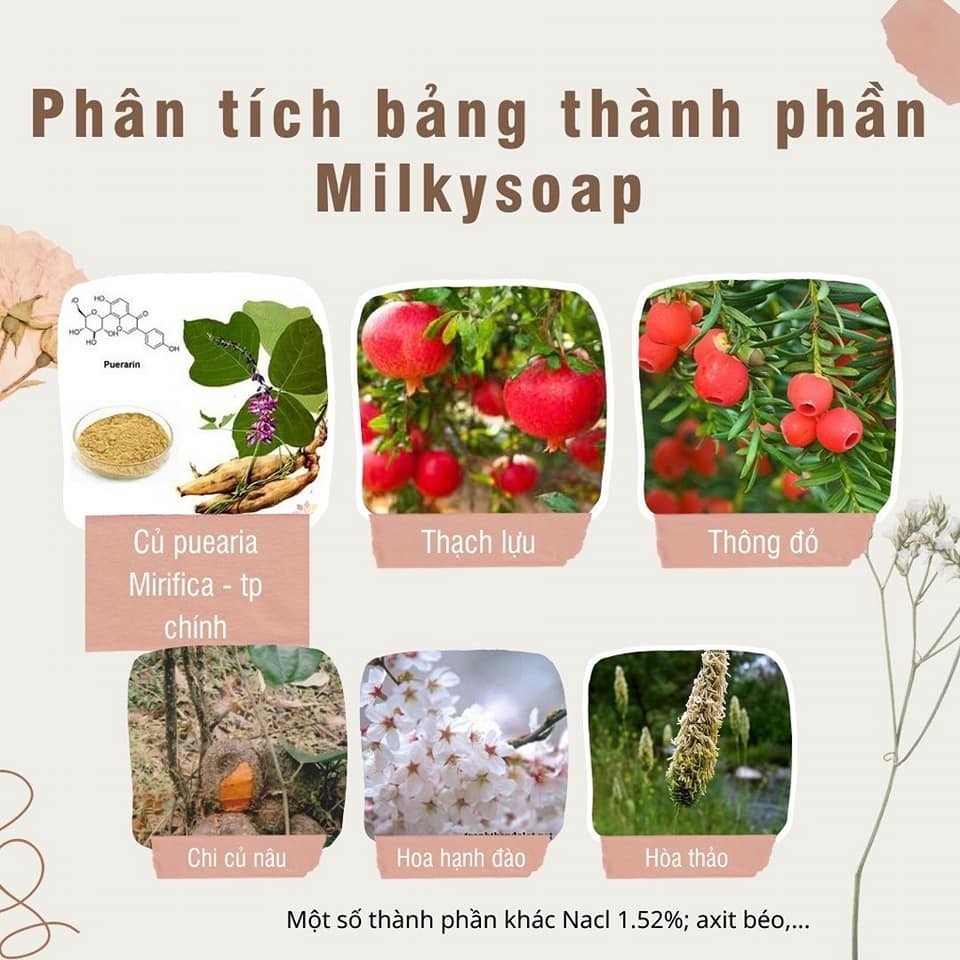Xà phòng tăng vòng 1 Milky Thái Lan 💕 𝑭𝒓𝒆𝒆𝒔𝒉𝒊𝒑 💕 Soap nở ngực tăng kích thước vòng một hiệu quả nhanh chóng