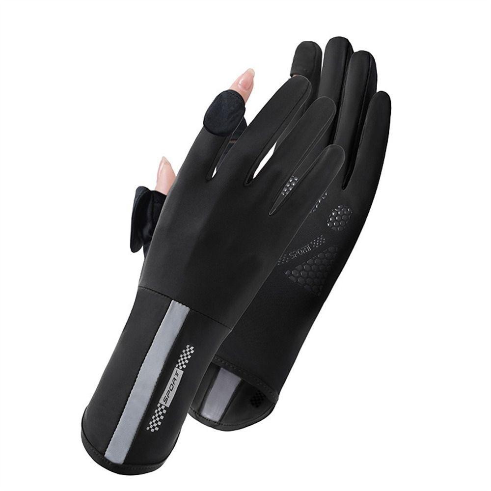 Găng tay chống nắng Essenceh Ice Silk cho nữ và bé gái, chống trơn trượt và bảo vệ khỏi tia UV