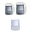 Chậu trồng cây tự tưới nước ZENZON, Bình hoa nhựa hai lớp, Trang trí cây cảnh gia đình Mini tự động tròn Lười Chậu hoa trong chậu trong nhà