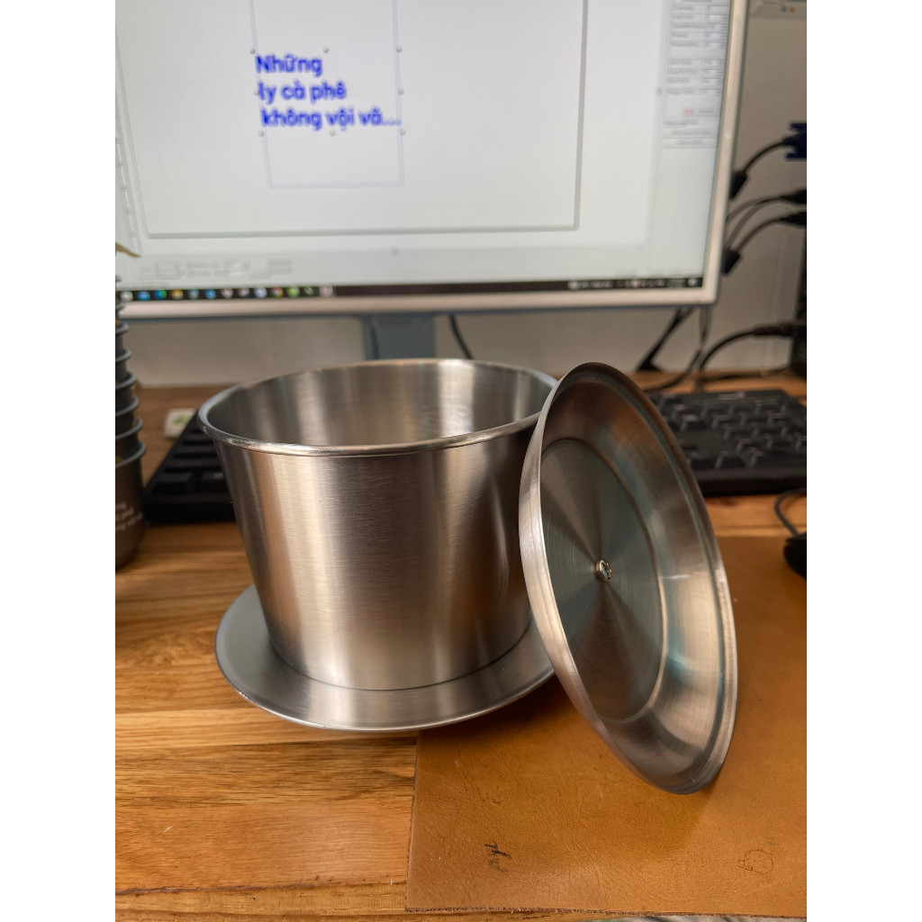 phin cà phê, phin cà phê 200g , 250g inox, phin cà phê inox lớn pha cho ...