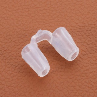 MODOMINO Nostril Hỗ trợ định hình, Kẹp mũi Silica Gel định hình silicon sau phẫu thuật, Dụng cụ cố định chỉnh sửa mũi uốn cong