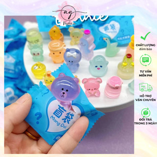 Set 10 túi mù bag các loại charm thú cưng ngẫu nhiên túi kẹo con vật lucky bag đồ chơi phần thưởng cho bé AG.FASHION