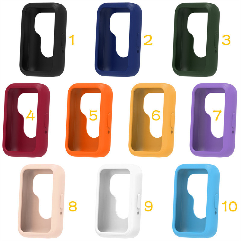 Samsung galaxy fit 3 ốp Vỏ Silicon Mềm Nhiều Màu Sắc Vỏ Bảo Vệ SM-R390 Dành Cho samsung galaxy fit3 ốp Đồng Hồ Thông Minh Vỏ Bảo Vệ Phụ Kiện Đồng Hồ