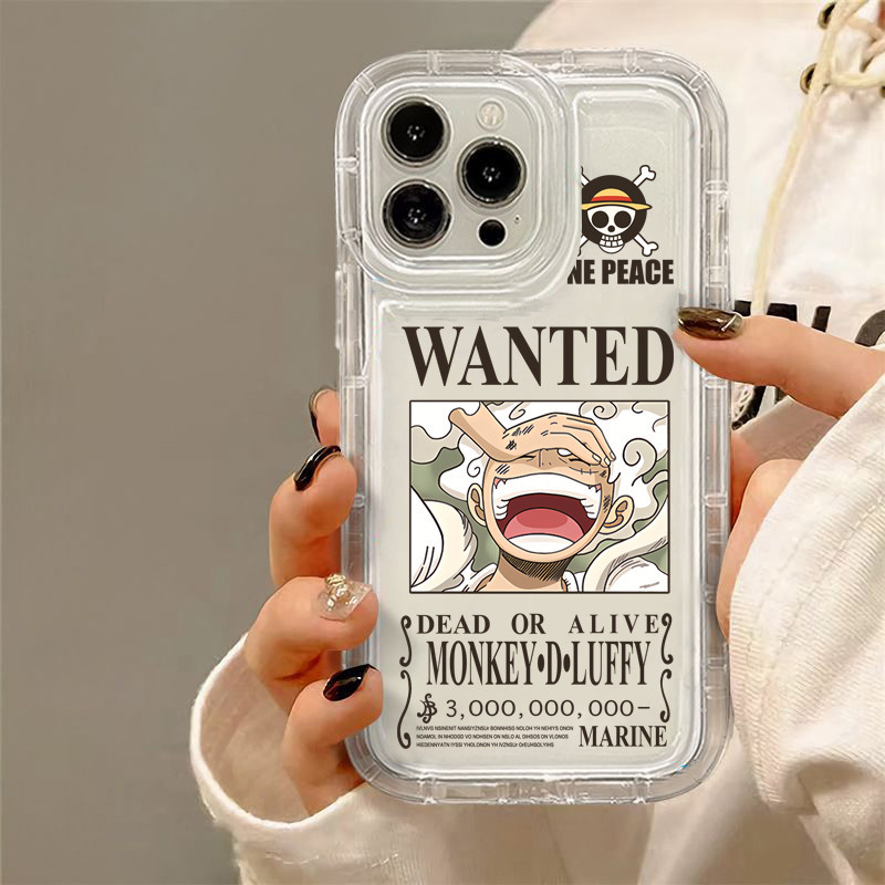 Ốp Lưng Cho iPhone 16 15 14 11 12 13 Pro MAX 7 8 15 Plus X XS MAX XR SE 2020 Anime O-One Piece Angel Eyes Vỏ Mềm Trong Suốt Chống Sốc