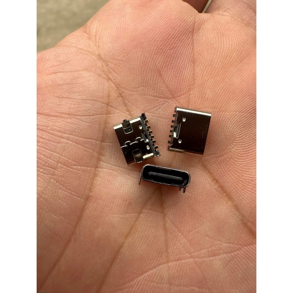 chân sạc rời tybe c usb 6 pin dùng cho sạc dự phòng các thiết bị điện tử