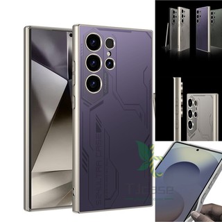 Ốp điện thoại mềm mờ Explorer Pattern AG cho Samsung Galaxy S25 S24 Ultra chống cháy nổ