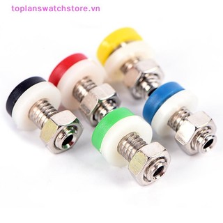 Toplanswatchstore 10 Chiếc 2 Mm Đồng Chuối Ổ Cắm Jack Cho Cáp Âm Thanh Cắm Kết Nối VN