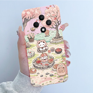 Dành Cho OPPO Reno12 F CPH2637 2024 Đáng Yêu Cat Dragon Họa Tiết Thạch Silicon Mềm Reno12 FS Reno 12F 5G Vỏ Điện Thoại