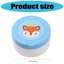 Li Baby Powder Case Máy phân phối bột cho trẻ sơ sinh Thiết kế hoa văn đáng yêu Bột Puff Hold