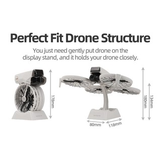 Cho DJI FLIP Đế Để Bàn Màn Hình Đứng Drone Triển Lãm Phòng Trưng Bày Đứng Nhà Nghệ Thuật Drone Phụ Kiện Trang Trí