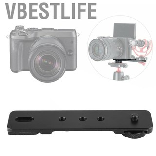 VBESTLIFE Khung mở rộng camera CNC Cutting Mount với miếng đệm chân silicon không trượt cho A6400 A6300 M6 M50