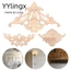YYlingx Khung Gỗ Khắc Hoa Tự Nhiên Trang Trí Góc Tủ/Tường Nhà Phong Cách Châu Âu Chất Lượng Cao